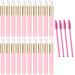 24 pieces eyelash shampoo brush eyelash cleaning brush eyelash cleaning brush make-up brushes extension eyelash nose pore deep cleaning brush