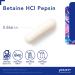 Pure Encapsulations Betaine HCl Pepsin Digestive Enzyme Supplement | 250 Capsules | Supports Stomach Acid Balance and Nutrient Absorption - Buy Online on GoSupps.com