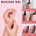 LOOKY| Builder Nail Gel | Long-Lasting Builder Gel for your Flawless Nail Extension |Professional Salon Quality | Easy Application Bottle | Love |15ml - Buy Online on GoSupps.com