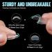 TOMICCA Short Almond French Edge Nail Tips - 240 pcs Clear Matte False Nails - 12 Sizes Half Cover Artificial Nails for Acrylic Extensions - Buy Online on GoSupps.com
