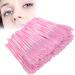 Mascara Wand Eyelash Brush Disposable Eyelash Spoolie for Women Beauty Girl Eyelash(Pink) - Buy Online on GoSupps.com
