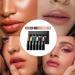 Halloween Lipsticks Goth Lipstick 6 Pieces Bold Intensity Smudge Proof Compact Design Soft Matte Lightweight Skin Safe Makeup Set for Travel Carnival Masquerade Ball Music Festival 4.2 g - Buy Online on GoSupps.com