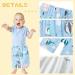 Baby Toilet Training Pants Kids 2 in 1 Waterproof Reusable Cotton Nappy Diaper Skirt - Cute Cartoon Skort Pants with Hot Air Balloon Design - Buy Online on GoSupps.com