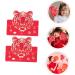 TEHAUX 2pcs 2022 Red Envelope Frosted Money Pouch Chinese Gift 2022 Hong Bao Lucky Money Envelopes Lovely Red Packet Li Xi Red 2022 Red Packet Wedding Red Packet See Supplies Fold Paper As Shown 17.8X14.8X1cm - Buy Online on GoSupps.com
