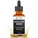 Dr. Berg Scalp & Hair Serum Improved Formula with Vitamin D3 & E - Clinically Tested Free Hair Oil for Women & Men - 2 Fl Oz
