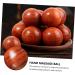 Gleavi 6 STK Solid Wood Massage Balls for Plantar Fasciitis - Foot & Muscle Relief Massage Device - Buy Online on GoSupps.com