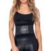 New Ann Chery 2051- Latex Fit Women's Waist Trainer & Lumbar Support Belt - Black X-Large / 38 XL/38 (Fits 33-34 Inch Waist) Black