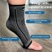 Plantar Fasciitis Socks | Ankle Compression Sleeve & Brace for Men & Women | Pain Relief for Neuropathy & Foot Discomfort - Buy Online on GoSupps.com