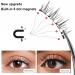 Natural Look Magnetic Eyelashes - Magnetic Eyelashes Kit With Applicator | Easy To Wear Lumentes Magnetic Eyelashes | No Glue Natural Look Lashes For Travel And Parties Confident Look - Buy Online on GoSupps.com