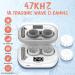 Portable Ultrasonic Contact Lens Cleaner Machine for Soft, Colored, RGP, and OK Lenses - USB Charger - Travel & Home Use - White - Buy Online on GoSupps.com