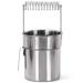Kurtzy Stainless Steel Paint Brush Cleaner Washer - Leak Proof Portable Double Layer Artist Brush Cleaner with Wash Tank  Removable Filter Screen and Holder Spring - for Oil Art Painting