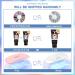 Morovan Poly Gel Kits - Clear Nail Gel with Glitter | DIY Poly Nail Extension Starter Kit with UV Light | Builder Gel Manicure Set - Buy Online on GoSupps.com