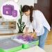 Buy Aheagou 2-Piece Large Capacity Waterproof Medicine Storage Bag - Portable & Perfect for Home/Office - Purple - Buy Online on GoSupps.com