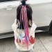 Neon Braided Hair Strands for Kids - Colorful Synthetic Hair Jewelry with Elastic Strap | Perfect for Parties - Buy Online on GoSupps.com
