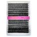 15 Rows Fluffy Cluster Lashes - Natural Thick Eyelash Extensions | 60D 80D 100D D Curl DIY Lashes - Buy Online on GoSupps.com
