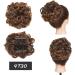 Hair Bun Hairpiece for Women Synthetic Combs Messy Bun Hair Piece Wave Curly Dish Hair Bun Extension Thick Curly Chignon Hairpiece Clip in Scrunchies Ponytail Extension for Women Hair Chignons(4T30) - Buy Online on GoSupps.com