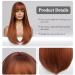 Buy Haircube Auburn Wig with Pony - 26 Long Heat-Resistant Synthetic Wig for Daily & Festive Fashion - Buy Online on GoSupps.com