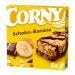 CORNY Chocolate Banana cereal bar 150g box of 6 bars