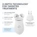 NuFACE TRINITY+ Microcurrent Facial Toning Device with Lip & Eye Attachment for Contouring Brows, Eyes, and Mouth - Buy Online on GoSupps.com