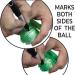 Softspikes BLM8006 Golf Ball Alignment Tool - Green | Improve Your Putting Accuracy - Buy Online on GoSupps.com