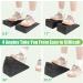 Adjustable Slant Board for Calf Stretching | 5 Angles Foot Stretcher for Physical Therapy | 480 lbs Capacity Foam Incline Board for Home Exercise - Buy Online on GoSupps.com