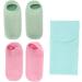 Qukaim Gel Spa Socks Moisturizing Gel Socks and Neck Wrap Set Skin Smoothing and Firming Spa Gel Nourishing Repair 2 Pairs Socks and 1 Neck Wrap - Buy Online on GoSupps.com
