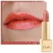 Oulac Metallic Pumpkin Orange Lipstick for Women  High Impact Lip Color with Moisturizing Creamy Formula  Vegan & Cruelty-Free  Full-Coverage Lipstick 4.3g/0.15 oz (Be Happy(05)) Be Happy(05) Metallic Coral Orange