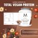 Vegan Protein Powder - Nut Nougat Praline 600g | High-Quality Pumpkin Seed Sunflower & Pea Protein | Made in Germany | International Shipping - Buy Online on GoSupps.com