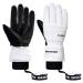 Durio waterproof gloves men women touchscreen ski gloves winter gloves cycling gloves white M
