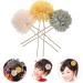 LALAFINA 3 Pairs Hairpin Flower Girls Bridal Hair Face Stencils Bun Bobby Flower Hair Barrettes Kids Tiara Hair Pin Kids Hair Clips Hair Accessories Bride Decorate Metal Prom - Buy Online on GoSupps.com