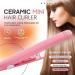 2023 Mini Hair Curler - Werdeny Ceramic 2 in 1 Curler & Straightener for Short Hair - Compact 1/2 Inch Barrel (Black) - International Shipping Available - Buy Online on GoSupps.com