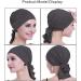 Osvyo Bamboo Chemo Headscarf for Women - Dark Gray Turban for Hair Loss | Cancer Patient Headgear in Sealed Packaging - Buy Online on GoSupps.com
