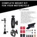 Insta360 Motorcycle Bundle - Complete Mounting Kit for Insta360 & GoPro Cameras - Buy Online on GoSupps.com