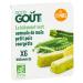 GOOD TASTE - 6 Green Pea Sticks, Zucchini, Cornmeal - From 12 months - Molded Texture - Made in France - 120g