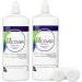 EYE DISCOVER Contact Lens Fluid - Disinfection Cleaning Protein Removal Moisturizing & Rinsing (2 x 360ml) - Buy Online Internationally - Buy Online on GoSupps.com