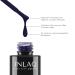 INLAQ HEMA Free UV Nail Polish - Stormy Blue 6 ml | Gel Nail Polish without HEMA | UV LED Colors - Buy Online on GoSupps.com