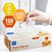 Med PRIDE Vinyl Gloves - Medium Box of 100 | 4.3 Mil Thick Powder-Free Non-Sterile Heavy Duty Disposable Gloves for Healthcare Medical & Food Handling - Buy Online on GoSupps.com