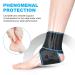 ACWOO Ankle Support Brace 2 Pack Elastic Adjustable Ankle Brace Wrap Strap Anti-Slip Breathable Ankle Compression Foot Strap for Sports Protect Injury Recovery and Pain Relief One Size Fits All - Buy Online on GoSupps.com