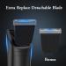 Kibiy Electric Groin Hair Trimmer for Men - IPX7 Wet/Dry Male Pubic Hair Trimmer with LED Indicator Black - Buy Online on GoSupps.com