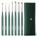7PCS Nail Art Brushes Set With Exquisite Bag LANBENA Professional Acrylic Nail Brush Tools Set for Gel Polish Manicure Painting Nail Design Brush Line Pen at Home Salon