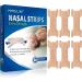 60 Count MYMULIKE Anti Snoring Nasal Strips Nasal Strips to Stop Snoring Instantly Relieves Nasal Congestion Nasal Strips Anti-Snoring Aid for Fast Relief (Hautfarbe)