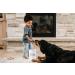 Simply Unleashed White Treat Container with Bamboo Lid - 98 oz | Dog and Cat Storage - Buy Online on GoSupps.com