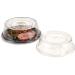 Polycarbonate Plate Cover 9.37 Diameter x 2.56 Height - Clear (Case of 12) | CFS 190007 - Buy Online on GoSupps.com