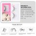 Skynest False Eyelashes - Dramatic Glitter Sequin Lashes for DIY Makeup - Perfect for New Year, Christmas, Halloween, Cosplay Party - 3 Pairs - Buy Online on GoSupps.com