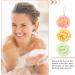 FOMIYES 3pcs Bath Flowers - Loofah Sponge & Exfoliating Body Scrubber for Men & Kids | Shower Accessories & Cleaning Supplies - Buy Online on GoSupps.com