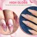 Gel Nail Polish Rose Glod Builder Gel for Nails Swirl Art Gel Liner UV/LED Soak-Off Gel Polish Metallic Painting Gel for Professional Salon & Home DIY Use 03 - Buy Online on GoSupps.com