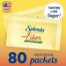 Splenda--No Calorie Sweetener 1G of Fiber Packets--80 Count--Sugar Substitute for Use with Coffee  Tea  Fruit  Cereal  and More 1.7 Gram (Pack of 80) - Buy Online on GoSupps.com