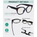 Eyekepper 4-Pack Multifocus Reading Glasses for Women - +2.00 Strength Stylish Mix of Colors - Perfect Progressive Readers - Buy Online on GoSupps.com