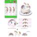 Shop Cardasis Unicorn Cake Decoration Set | 20cm Essential Layout with Sugar Bands & Paper Figures | Perfect for Unicorn Themed Birthday Parties | International Shipping Available - Buy Online on GoSupps.com