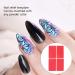 4-Piece 3D-Relief Nail Pressure Template Set | Soft Silicone Manicure & Nail Art Tool for DIY Salon Design - Buy Online on GoSupps.com